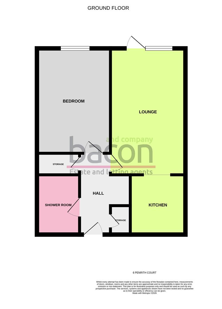 Floor Plan | Flat - Purpose Built | Broadwater Street East, Broadwater, Worthing | For Sale